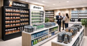 Boutiques batteries électroniques et stratégies BtoB avec distributeurs Duracell et Energizer
