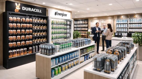 Boutiques batteries électroniques et stratégies BtoB avec distributeurs Duracell et Energizer