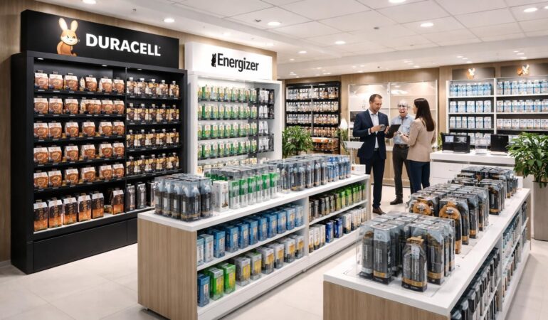 Boutiques batteries électroniques et stratégies BtoB avec distributeurs Duracell et Energizer Boutiques batteries électroniques et stratégies BtoB avec distributeurs Duracell et Energizer
