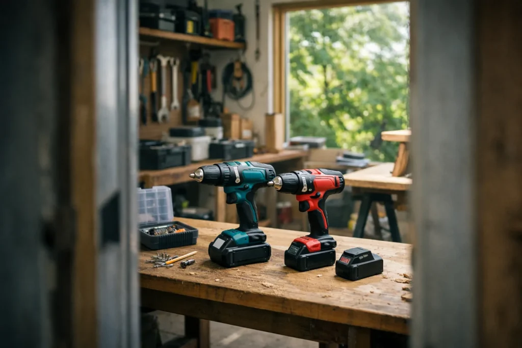 18 V ou 12 V : la tension ne fait pas la puissance d&rsquo;une visseuse