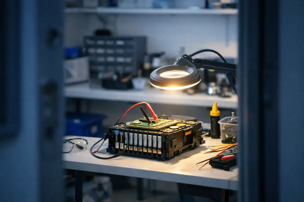 Une batterie lithium ne se vide jamais à fond : la chimie l&rsquo;interdit