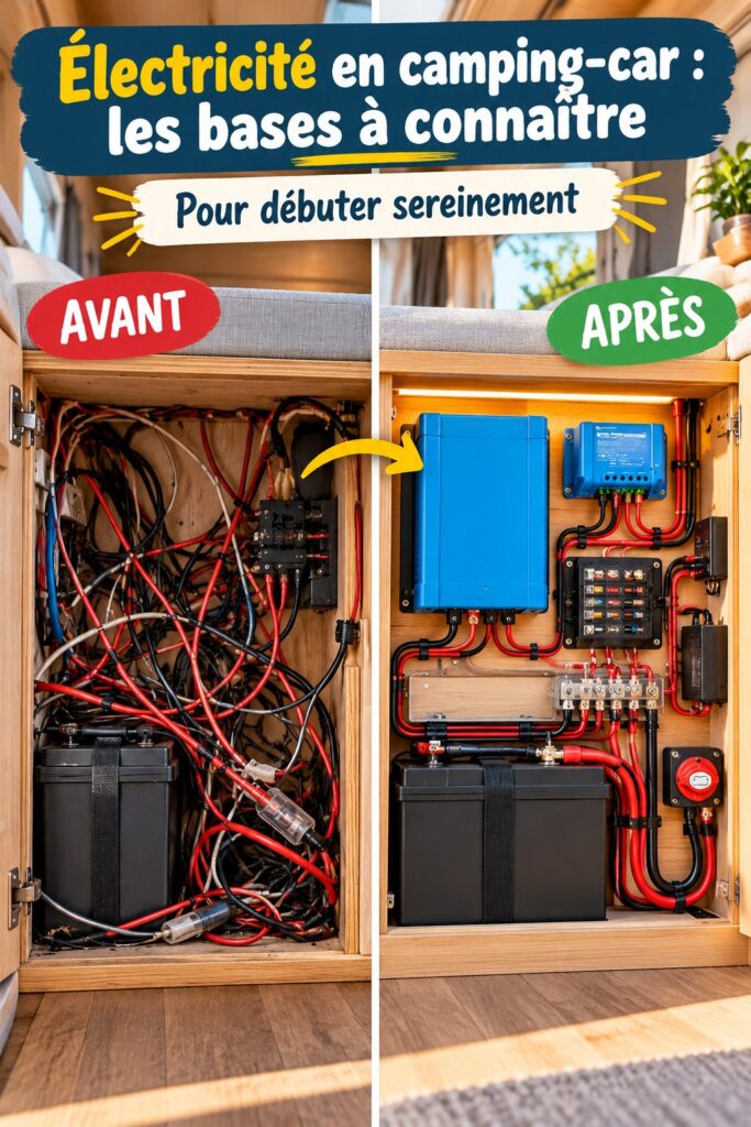 Électricité en camping-car : les bases essentielles à maîtriser
