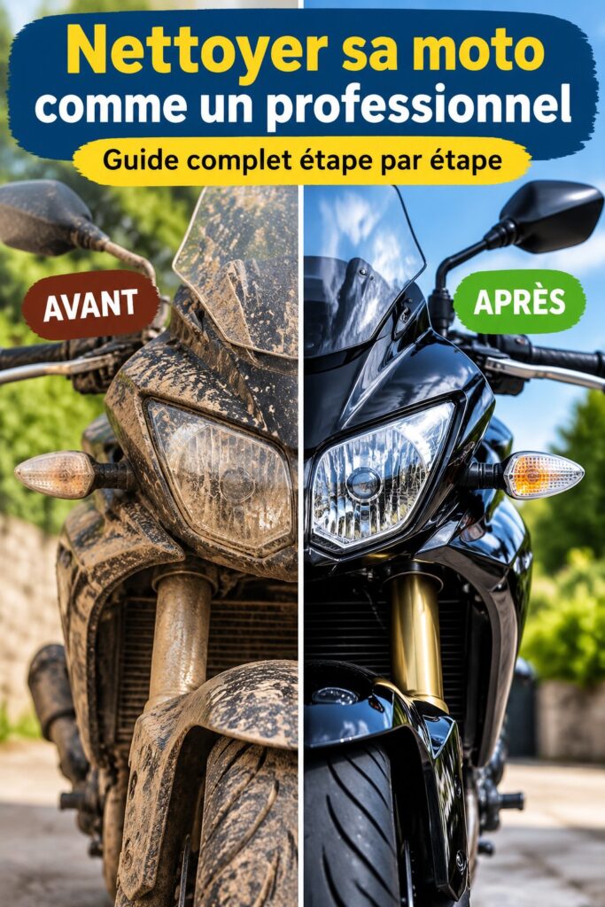 Nettoyer sa moto comme un professionnel