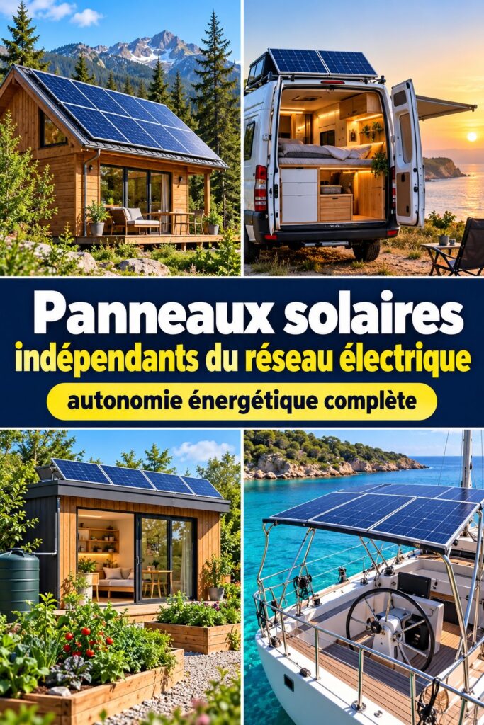 Panneaux solaires pour une autonomie énergétique